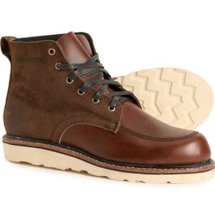 Broken Homme Jaime Boots - Leather (For Men) in Desert Brown