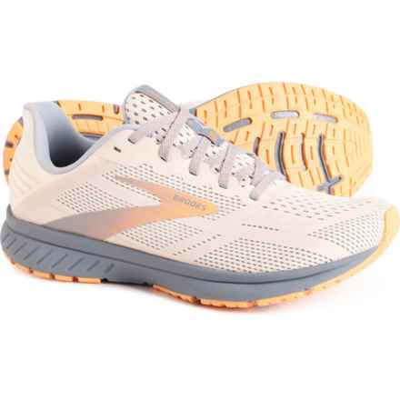 Brooks Anthem 5 Running Shoes (For Women) in Pale Peach/Tangerine/Gray