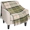 9YGDW_2 Brooks Brothers Benjamin Plaid Throw Blanket - 50x70”