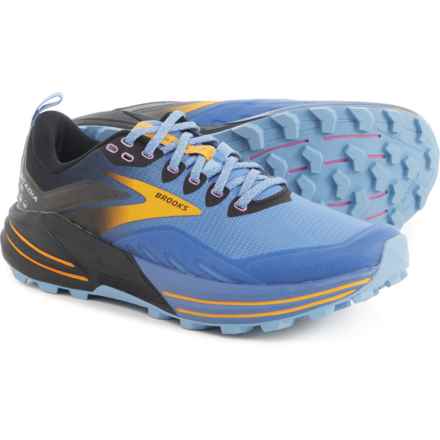 Brooks Cascadia 16 Trail Running Shoes (For Women) in Blue/Black/Yellow