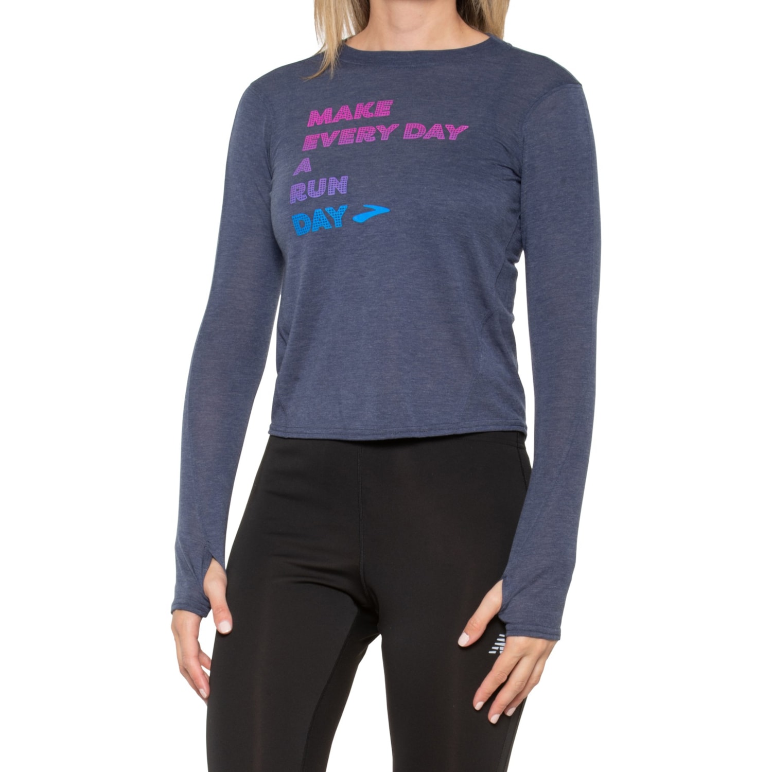 Brooks Distance Graphic Shirt (For Women)