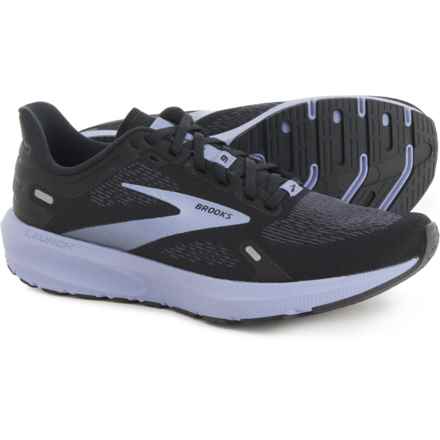 Brooks Launch 9 Running Shoes (For Women) in Black/Ebony/Purple