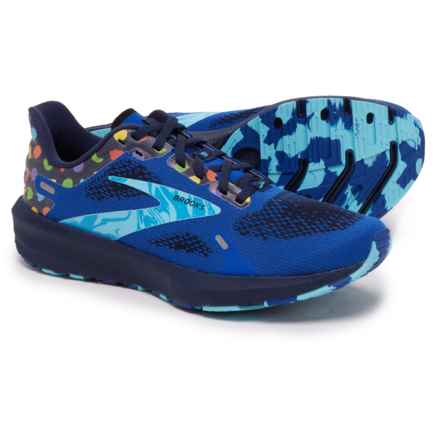 Brooks Launch 9 Running Shoes (For Women) in Blue/Peacoat/Yellow