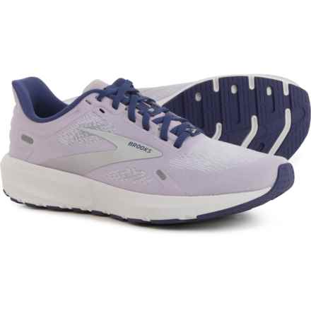Brooks Launch 9 Running Shoes (For Women) in Lilac/Cobalt/Silver