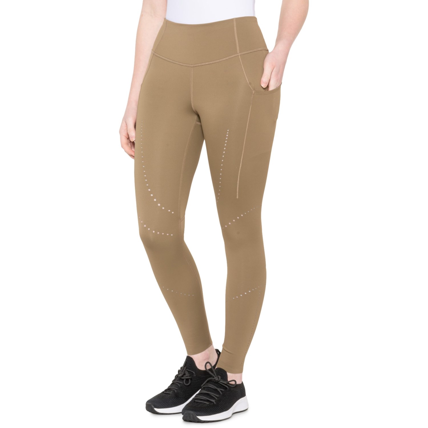 Brooks Method 8 Inch Womens Short Running Tights - Black