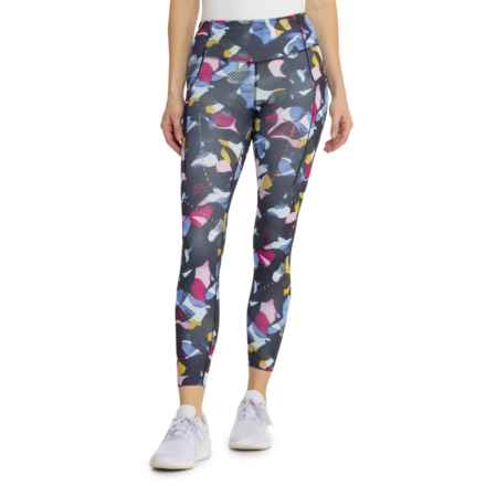 Brooks Method 7/8 Tights in Fast Floral Print