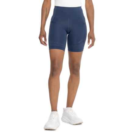Brooks Method Short Tights - 8” in Navy