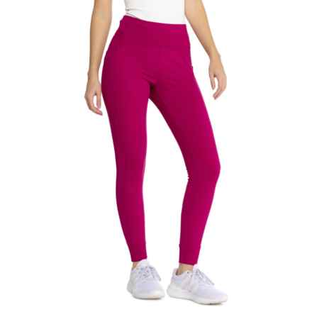 Brooks Momentum Thermal Running Tights in Dk Mauve