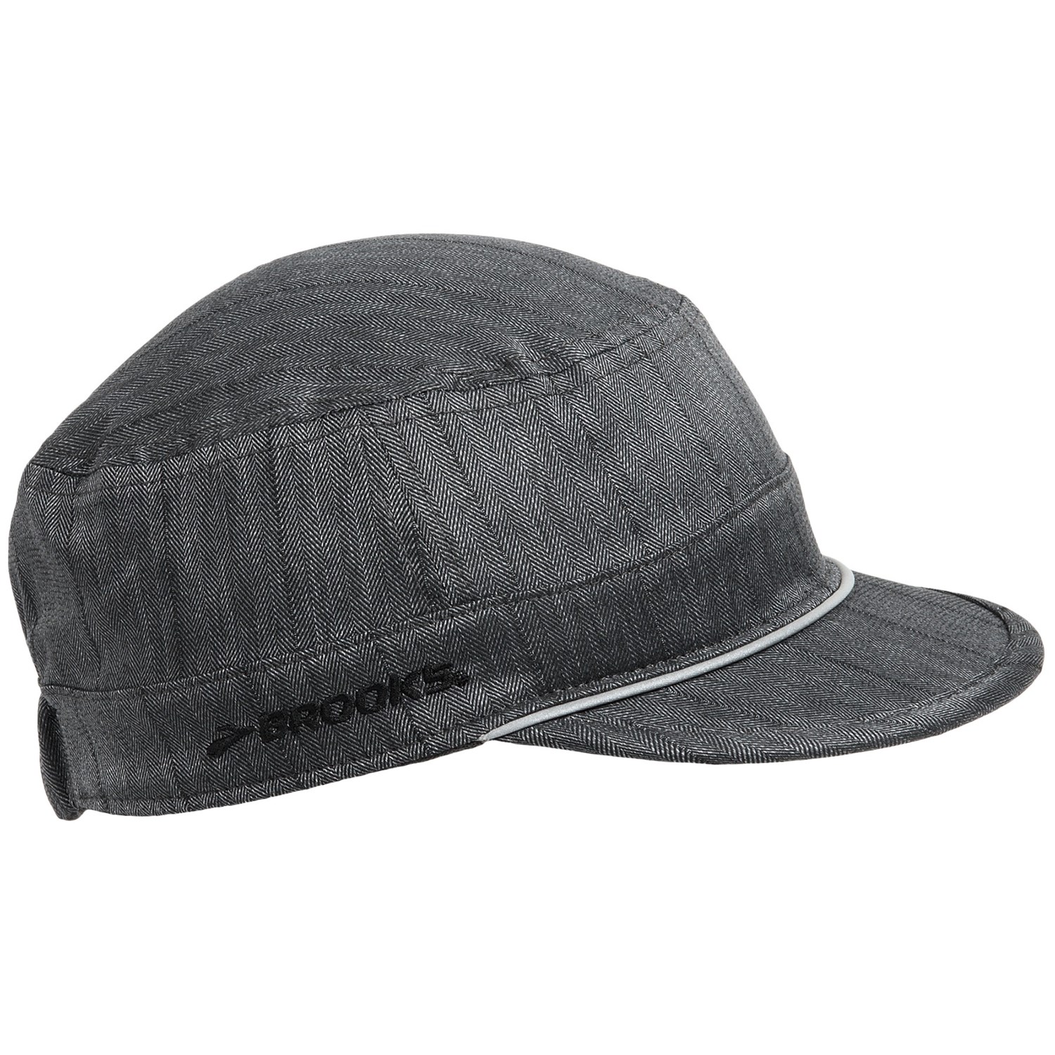 Brooks PureProject Cadet Hat (For Men and Women) in Black/Heather Black