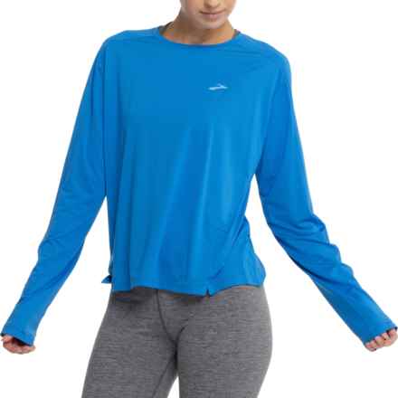 Brooks Sprint Free 2.0 Shirt - Long Sleeve in Azure Blue