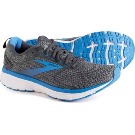 Brooks Transmit 3 Running Shoes (For Men) in Ebony/Primer Grey/Blue