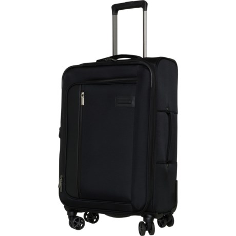 Brookstone 25 Wallis Spinner Suitcase Softside Expandable