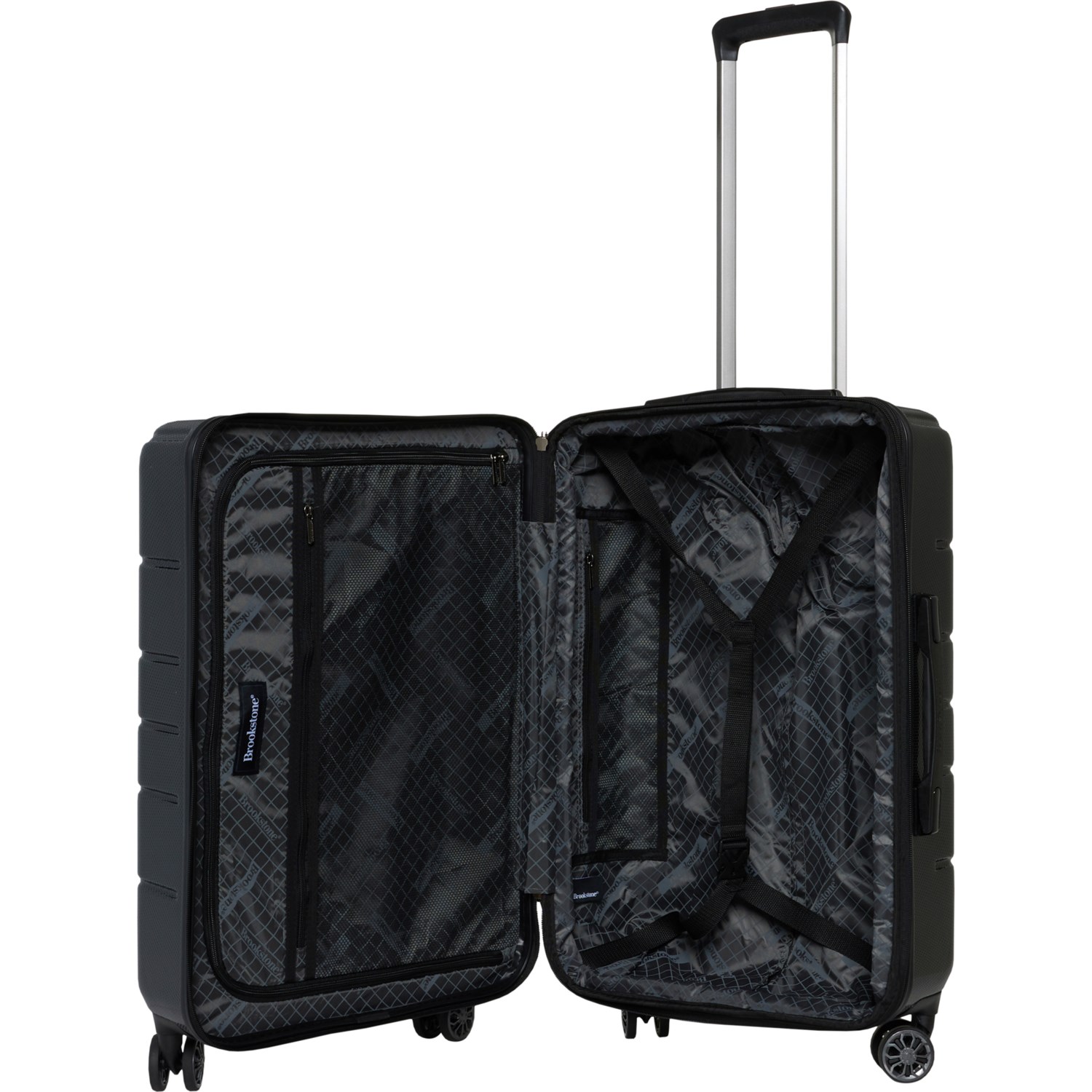 Brookstone 25 Westley Spinner Suitcase Hardside Expandable