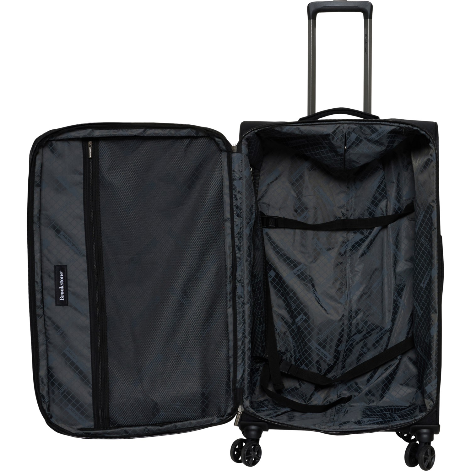 Brookstone 29 Wallis Spinner Suitcase Softside Expandable