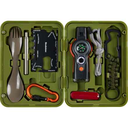 Brookstone Adventure Survival Kit in Multi