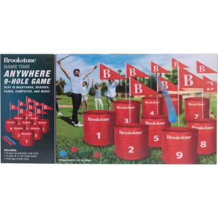 Brookstone Anywhere 9-Hole Game Golf Set - 29-Piece in Multi