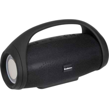 Brookstone Chromabeat Wireless LED Boombox with LED Light Show in Black