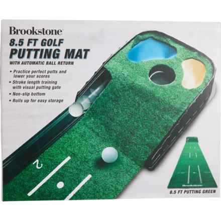 Brookstone Golf Putting Mat - 8.5’ in Multi