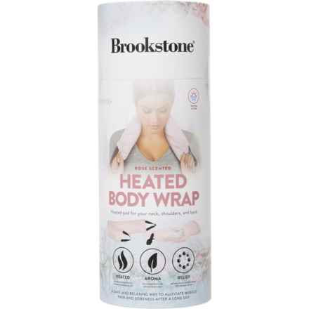 Brookstone Heated Body Wrap - Rose Scented in Multi