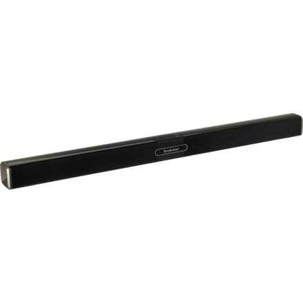 Brookstone High-Definition Sound Bar Wireless Deep-Bass Stereo Speaker - 35” in Black