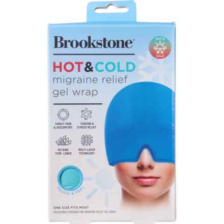 Brookstone Hot and Cold Migraine Relief Gel Wrap in Multi