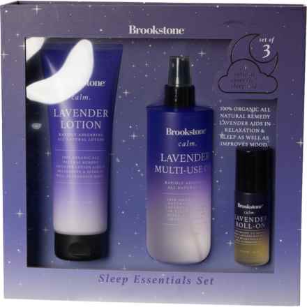 Brookstone Lavender Calm Essentials Set - 3-Piece in Lavender