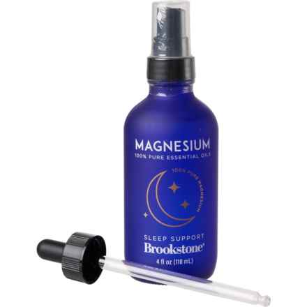 Brookstone Magnesium Essential Oil Spray with Dropper - 4 oz. in Multi