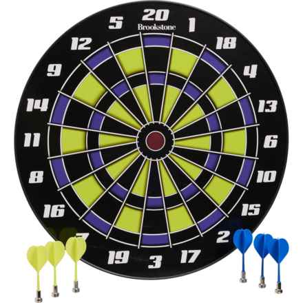 Brookstone Magnetic Dartboard Set in Multi
