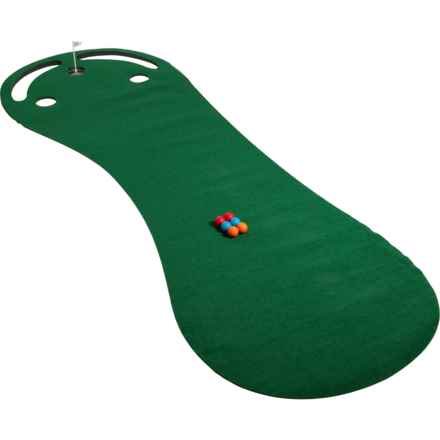 Brookstone Perfect Putt Roll-Up Putting Mat - 9’ in Multi