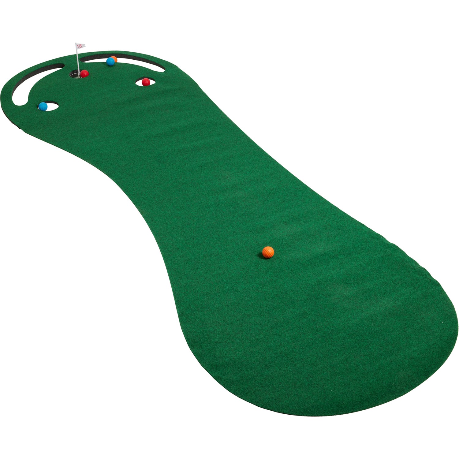 GOLDILOCKS  SAVE PUTT Practice Mat　グリーン緑 GOLDILOCKS SAVE PUTT パターマット グリーン 収納袋付き - メルカリ