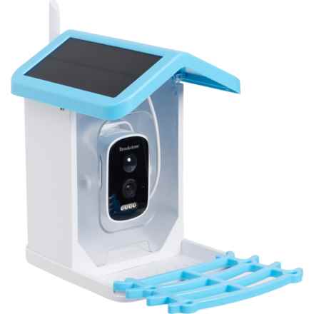 Brookstone Smart Bird Feeder and Camera in White