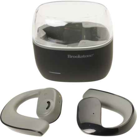 Brookstone Sport Wave Open Ear Wireless Earbuds in Black