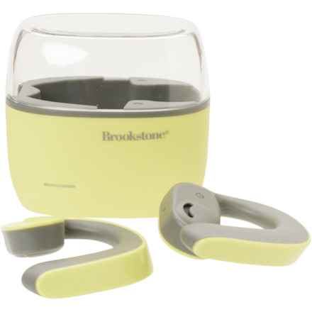 Brookstone Sport Wave Open Ear Wireless Earbuds in Lime