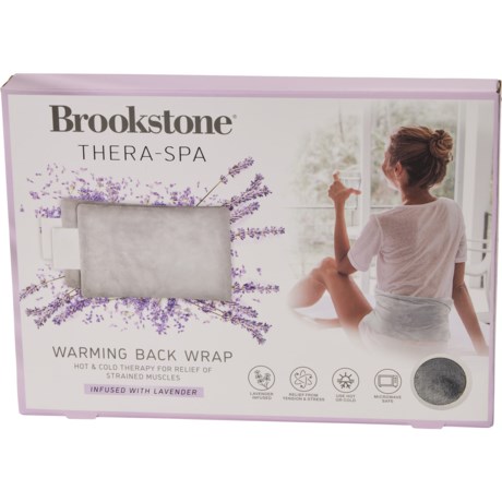 Brookstone Thera-Spa Warming Back Wrap in Multi