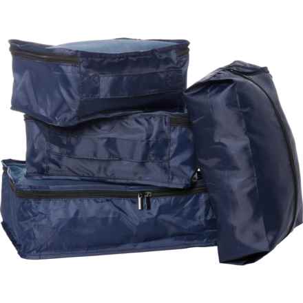 Brookstone Travel Packing Cube Set - 4-Piece in Navy