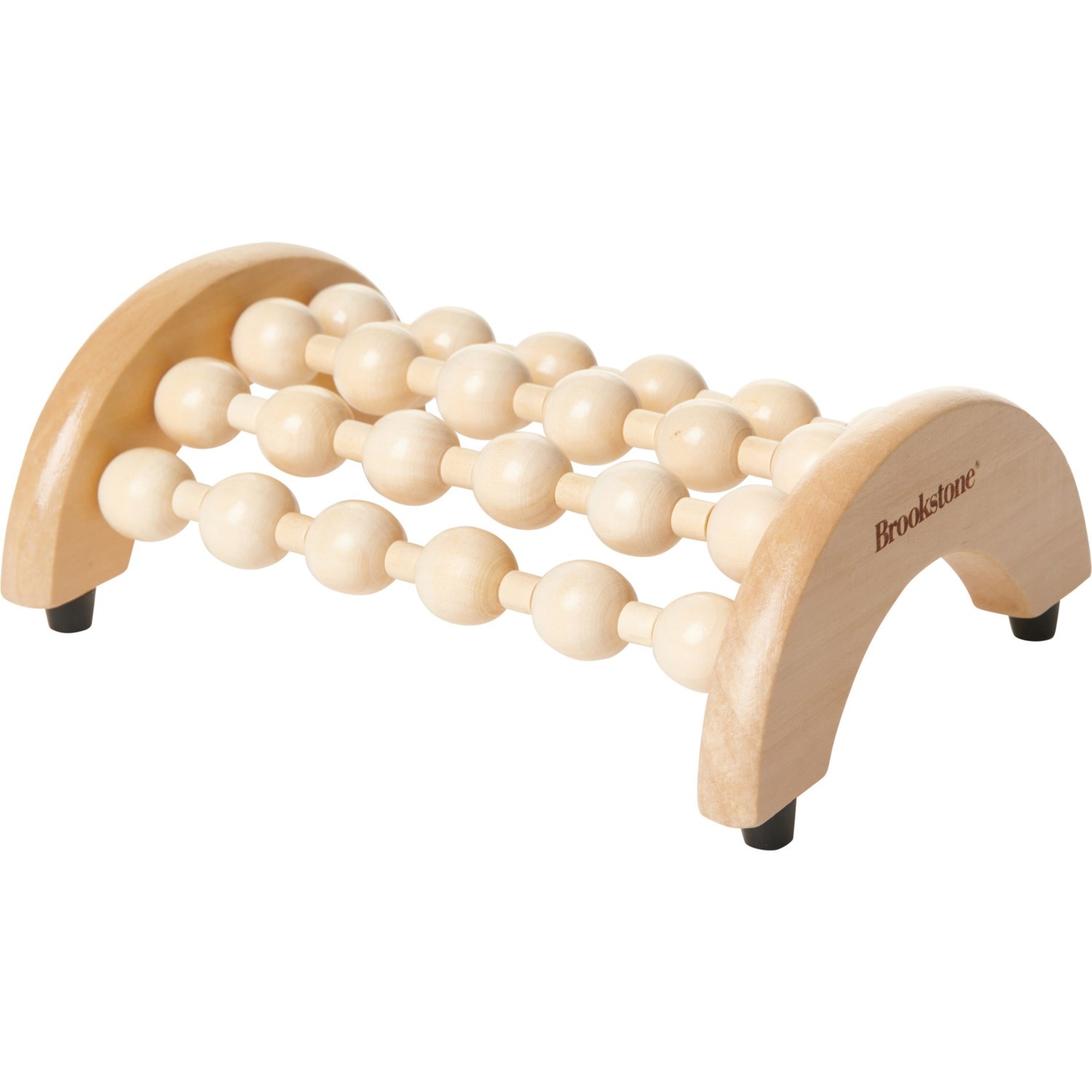 Brookstone Wood Foot Massager Save 28