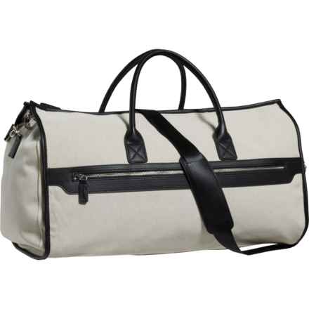 BROUK AND CO Capri 2-in-1 Garment and Duffel Bag - Black in Black