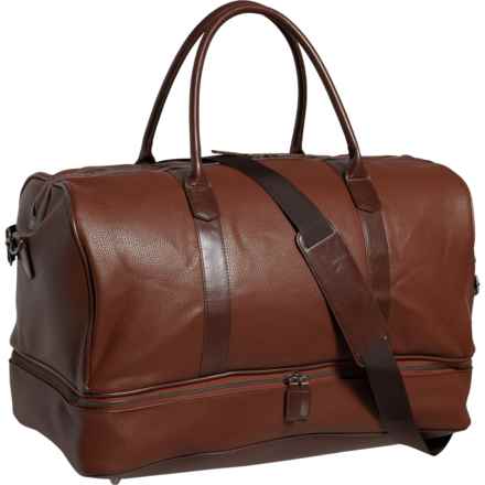 BROUK AND CO The Davidson Weekender Bag in Brown