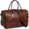 BROUK AND CO The Davidson Weekender Bag in Brown