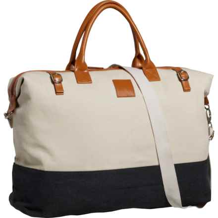 BROUK AND CO The Urban Weekender Bag in Cream