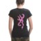 9197M_2 Browning Fitted T-Shirt - Short Sleeve (For Women)