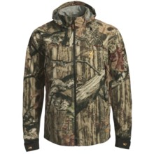 Browning Hydro-Fleece Soft Shell Jacket - Waterproof (For Men) in Mossy Oak Brek Up Infinity - Closeouts