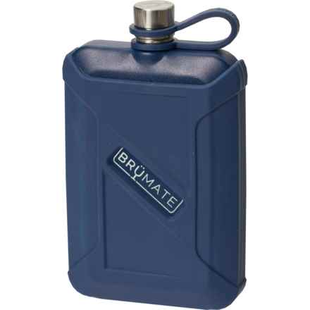 BruMate Liquor Canteen - 8 oz. in Matte Navy