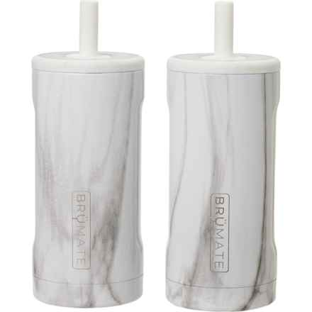 BruMate Slim Straw Tumbler - 2-Pack,12 oz. in Carrara