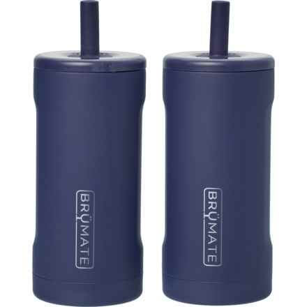 BruMate Slim Straw Tumbler - 2-Pack,12 oz. in Matte Navy