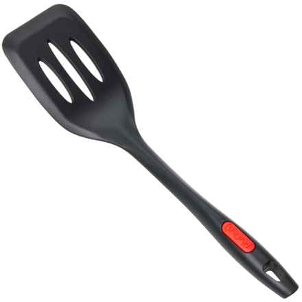 BRUND BY SCANPAN Silicone Slotted Turner - 11.5” in Black
