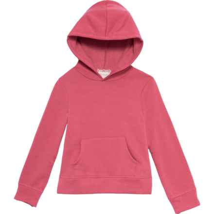 Btween Big Girls Cozy Hoodie in Slate Rose