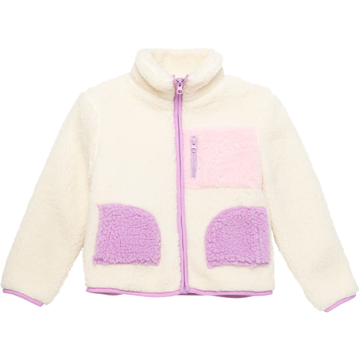 Btween Little Girls Sherpa Fleece Jacket Save 46