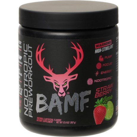 Buck'd Up BAMF Strawberry Lime Dietary Supplement Powder - 30 Servings in Multi