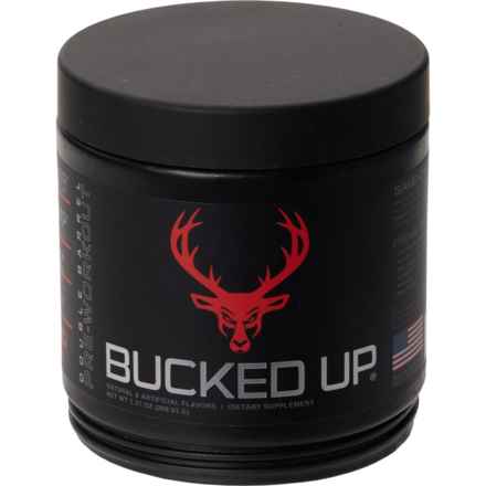 Buck'd Up Blood Raz Double Barrel Pre-Workout Powder - 20 Servings in Multi